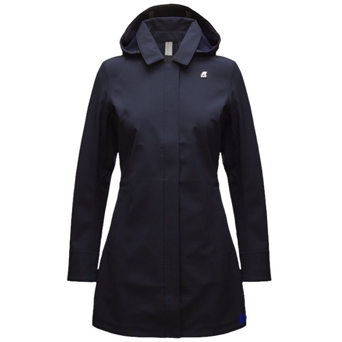 K-WAY K41128W Dark blue Clothing Woman Duvet K-WAY K41128W Dark blue Clothing Woman Duvet