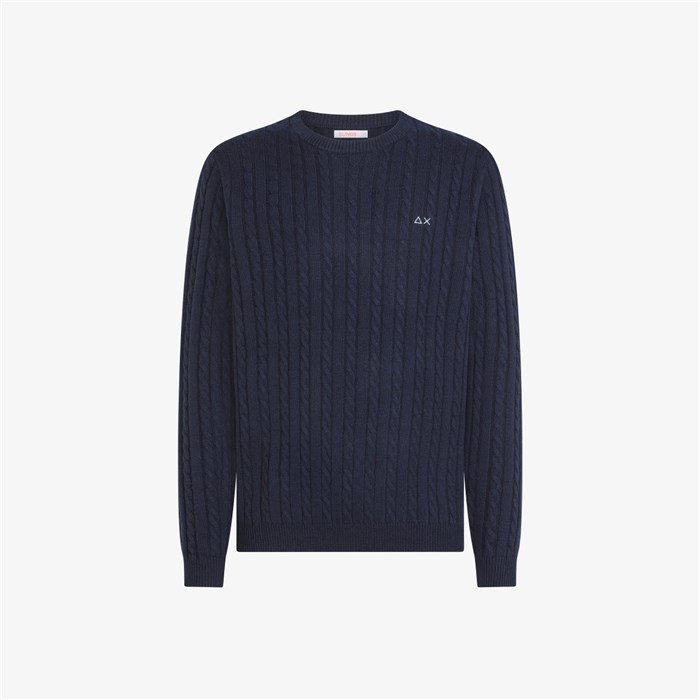SUN68 K44155 Blu navy Abbigliamento Uomo Maglioni SUN68 K44155 Blu navy Abbigliamento Uomo Maglioni