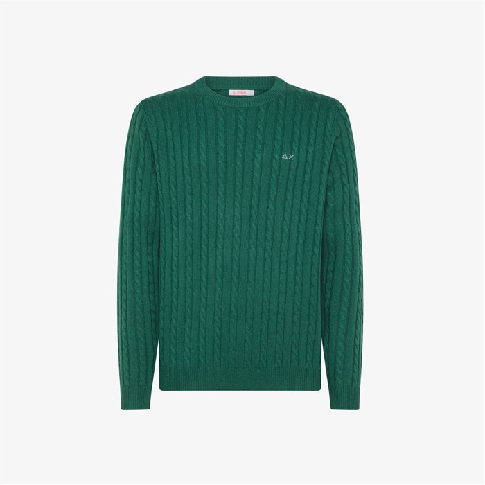 SUN68 K44155 Verde Abbigliamento Uomo Maglioni SUN68 K44155 Verde Abbigliamento Uomo Maglioni