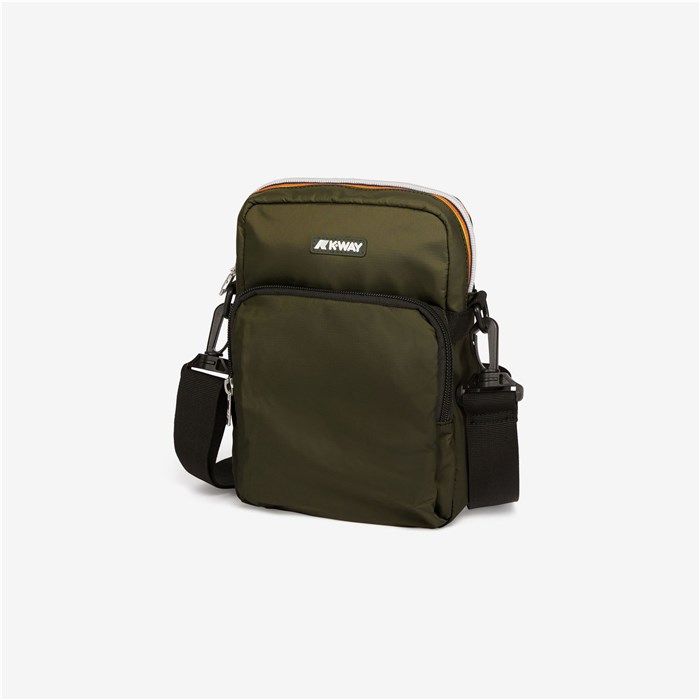 K-WAY K7116VW Verde Militare Accessori Unisex Borsa a tracolla