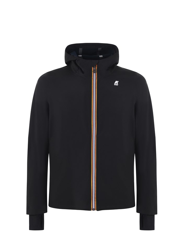 K-WAY K7118IW Black Clothing Man Jacket K-WAY K7118IW Black Clothing Man Jacket