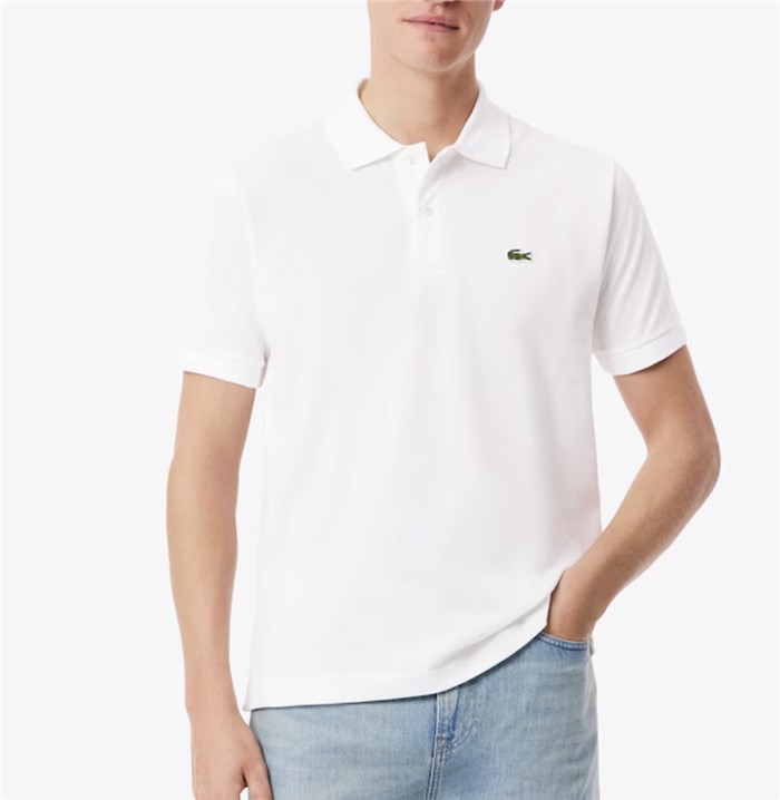Lacoste L.12.12 Bianco Abbigliamento Uomo Polo