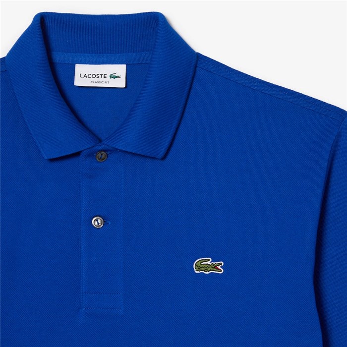 Lacoste L.12.12 Medium blue Clothing Man Polo shirt
