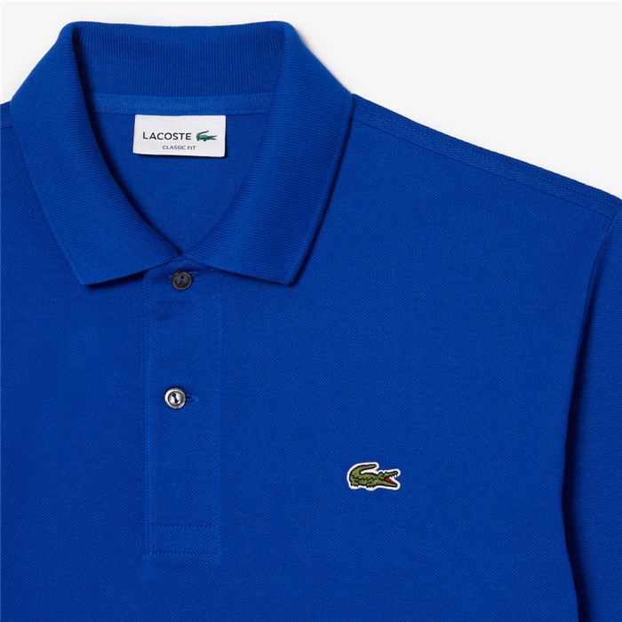 Lacoste L.12.12 Blu medio Abbigliamento Uomo Polo