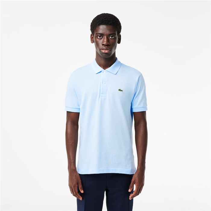 Lacoste L.12.12 Celeste Abbigliamento Uomo Polo Lacoste L.12.12 Celeste Abbigliamento Uomo Polo