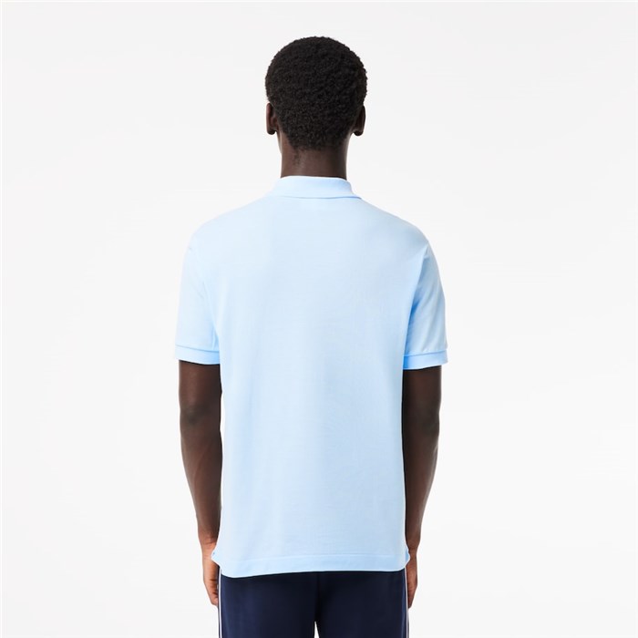 Lacoste L.12.12 Celeste Abbigliamento Uomo Polo