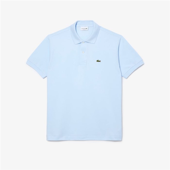 Lacoste L.12.12 Celeste Abbigliamento Uomo Polo