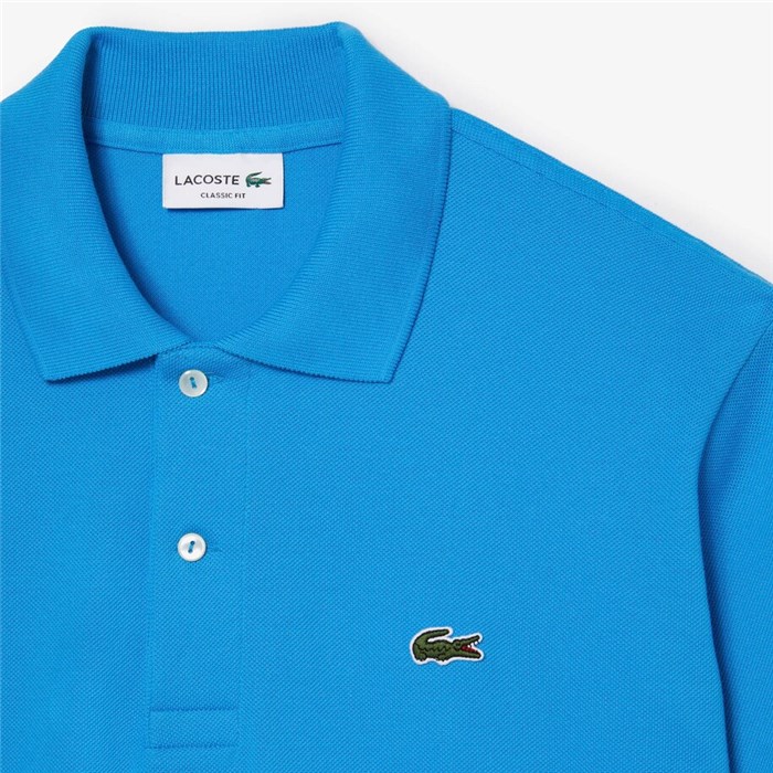 Lacoste L.12.12 Turchese Abbigliamento Uomo Polo