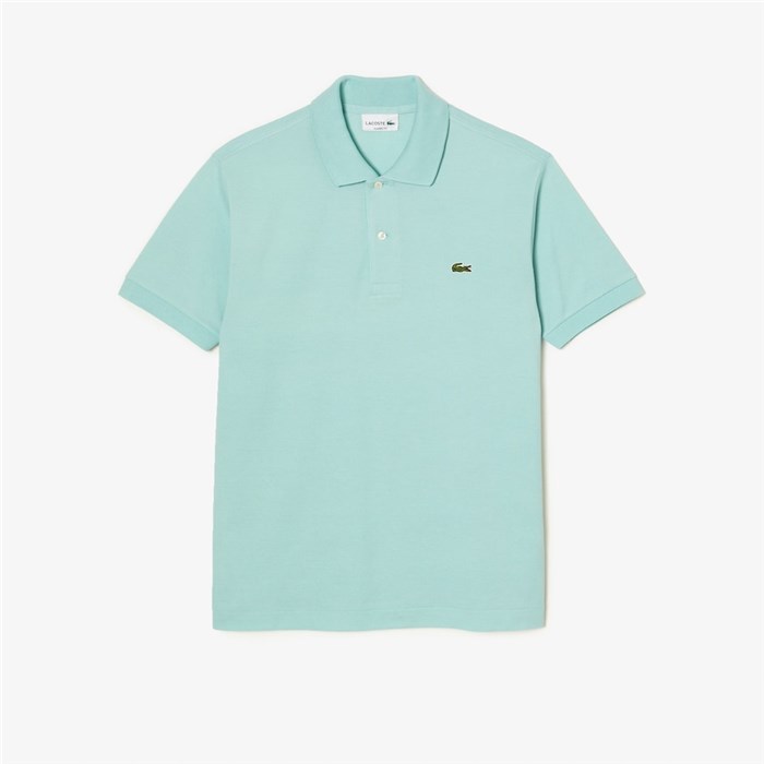 Lacoste L.12.12 Verde Acqua Abbigliamento Uomo Polo