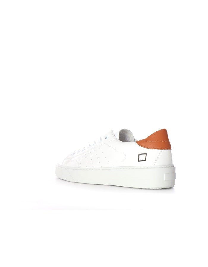 D.A.T.E. M371-LV-CA-HK White Shoes Man Sneakers
