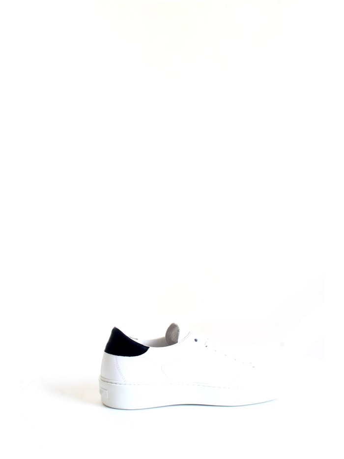 D.A.T.E. M371-LV-CA-WB White Shoes Man Sneakers