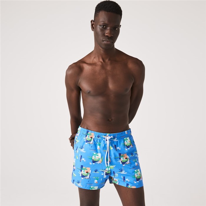 Lacoste MH2703 Azzurro Abbigliamento Uomo Boxer