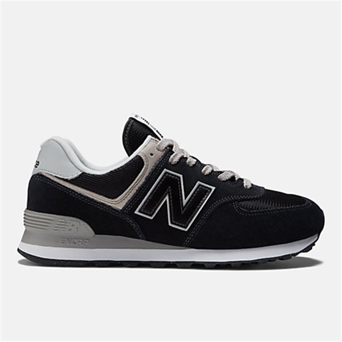 NEW BALANCE ML574 Black Shoes Man Sneakers