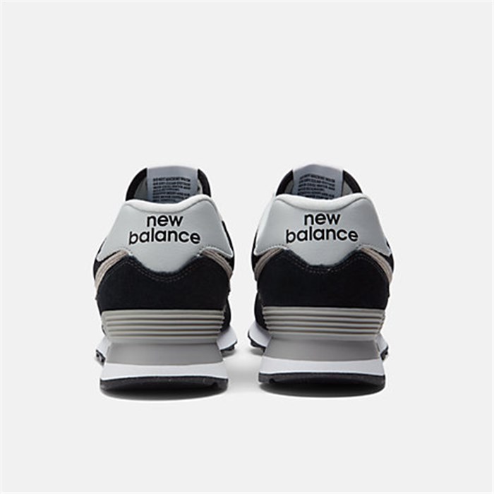 NEW BALANCE ML574 Black Shoes Man Sneakers