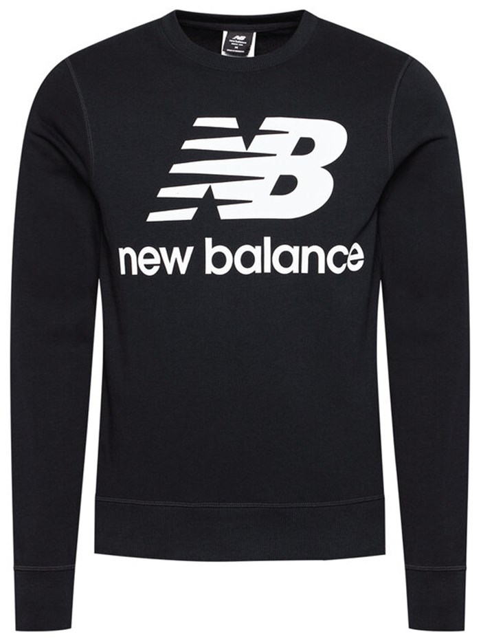 NEW BALANCE MT03560 Nero Abbigliamento Uomo Felpa