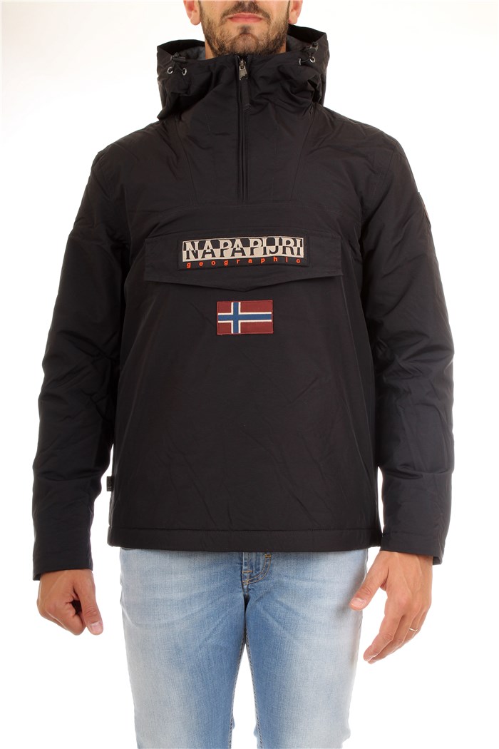 NAPAPIJRI NP0A4EGZ Black Clothing Man Jacket NAPAPIJRI NP0A4EGZ Black Clothing Man Jacket