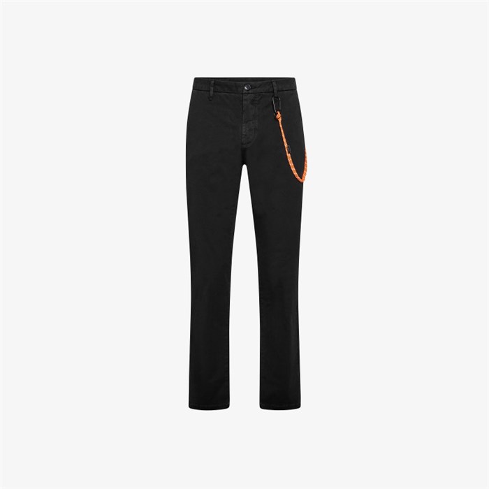 SUN68 P43101 Nero Abbigliamento Uomo Pantaloni