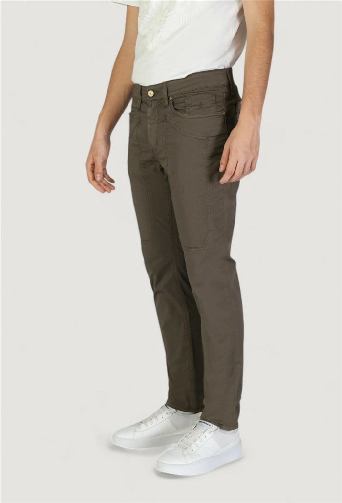 JECKERSON PE25JUPPA077JOHN001 Marrone Abbigliamento Uomo Pantaloni