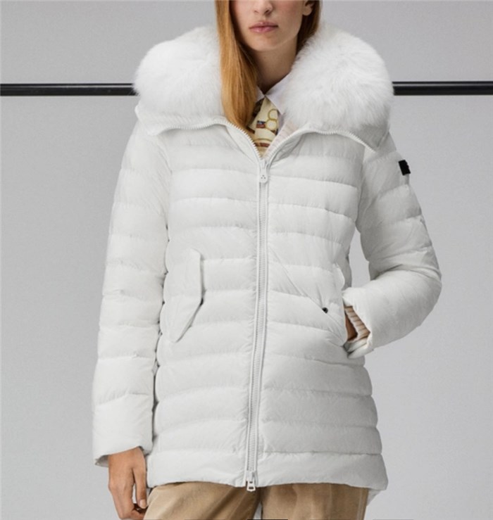 PEUTEREY PED4017 bianco1 Abbigliamento Donna Piumino