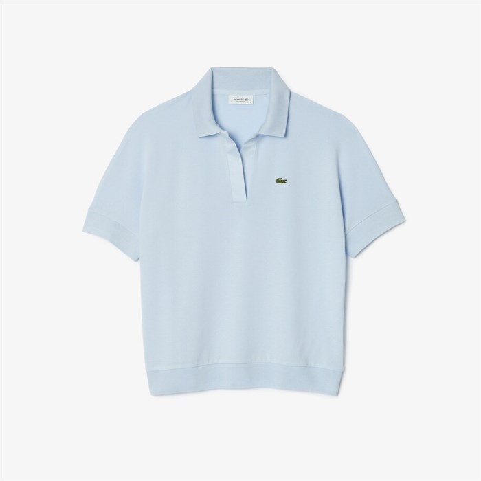 Lacoste PF0504 00 Celeste Abbigliamento Donna Polo Lacoste PF0504 00 Celeste Abbigliamento Donna Polo