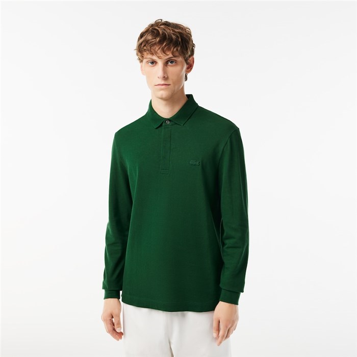 Lacoste PH2481 00 Verde Abbigliamento Uomo Polo