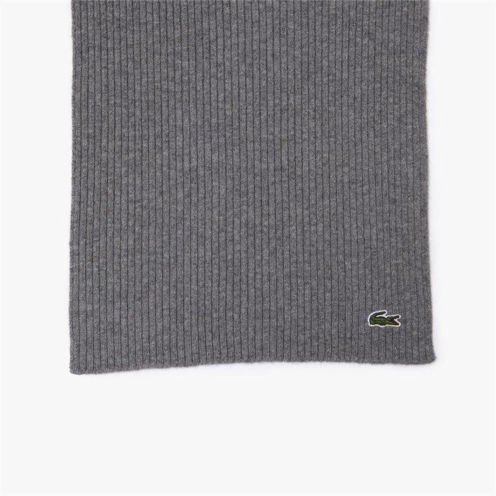 Lacoste RE0058 00 Grey Accessories Unisex Scarf