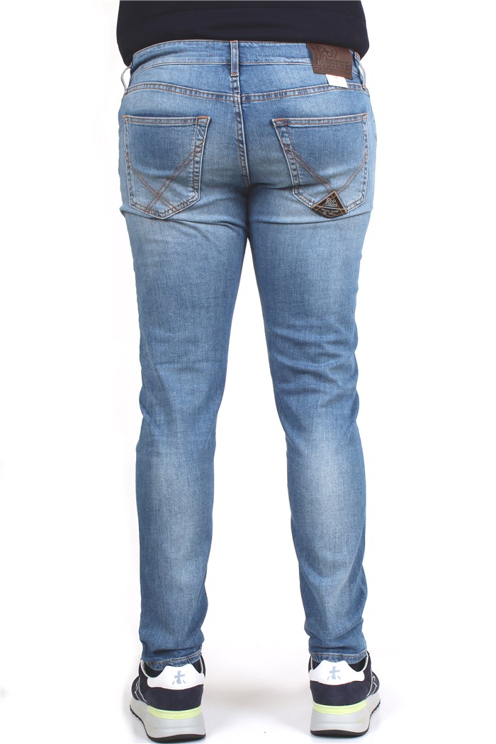 ROY ROGER'S RRU075D5982617 Azzurro Abbigliamento Uomo Jeans