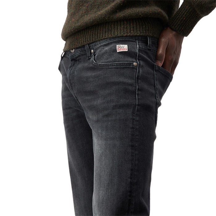 ROY ROGER'S RRU075N0862393 Black Clothing Man Jeans