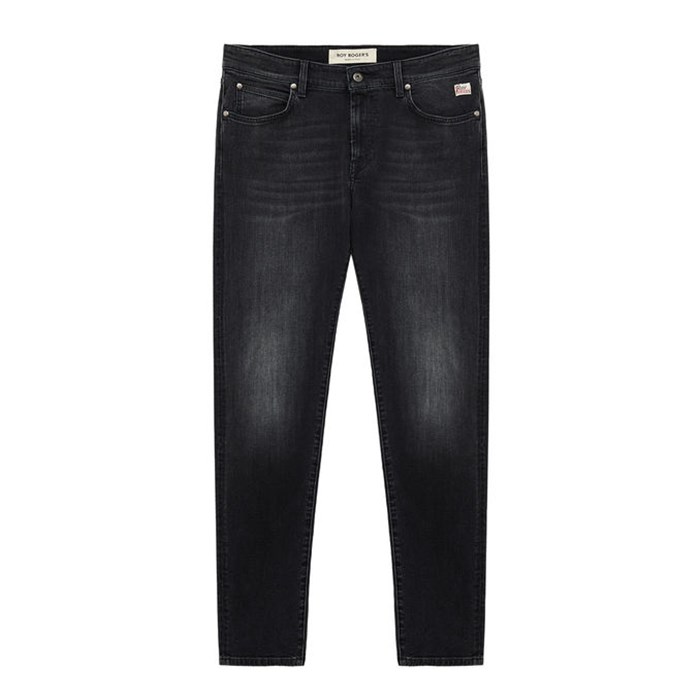 ROY ROGER'S RRU075N0862393 Black Clothing Man Jeans