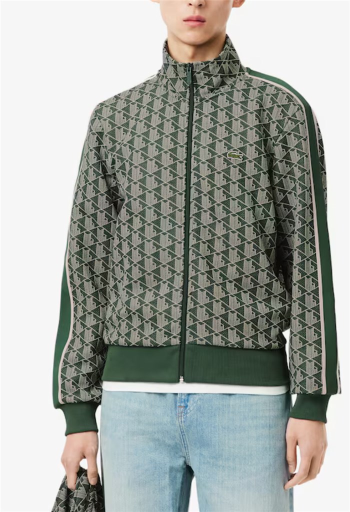 Lacoste SH1368 Verde Abbigliamento Uomo Felpa Lacoste SH1368 Verde Abbigliamento Uomo Felpa