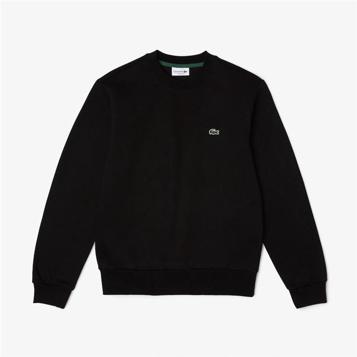 Lacoste SH9608 00 Nero Abbigliamento Unisex Felpa