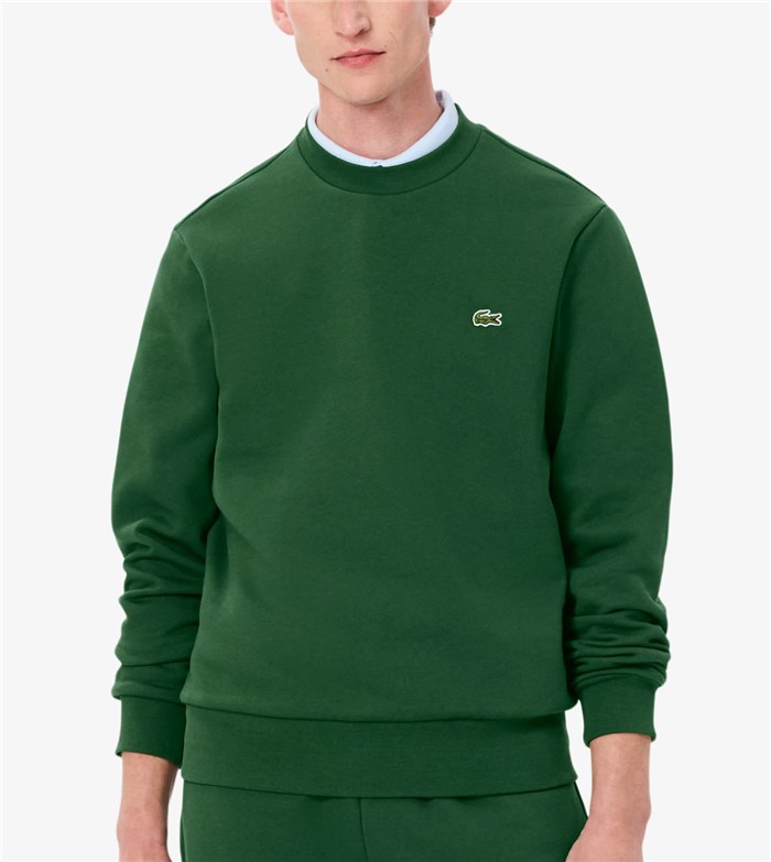 Lacoste SH9608 00 Verde Abbigliamento Unisex Felpa Lacoste SH9608 00 Verde Abbigliamento Unisex Felpa