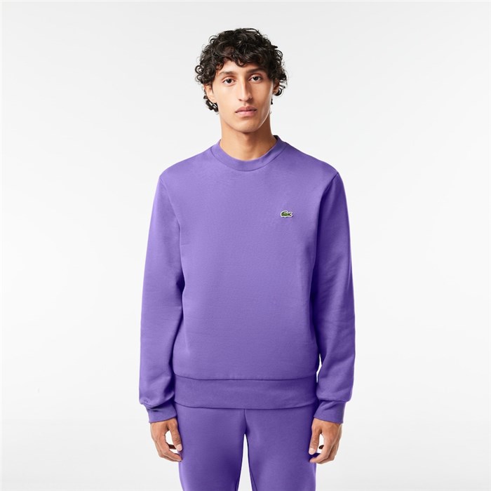 Lacoste SH9608 00 Violet Clothing Unisex Sweater