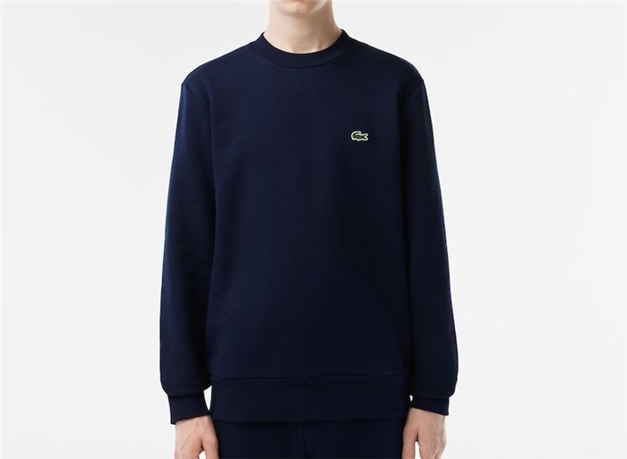 Lacoste SH9608 00 Blu Abbigliamento Unisex Felpa Lacoste SH9608 00 Blu Abbigliamento Unisex Felpa