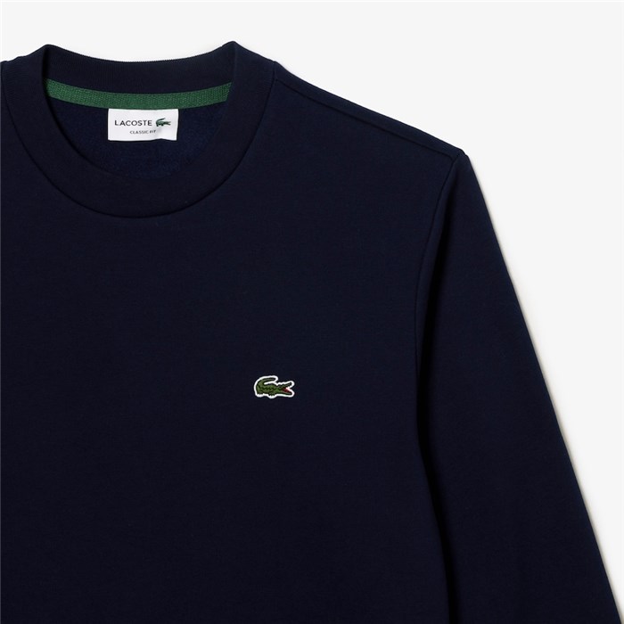 Lacoste SH9608 00 Blu Abbigliamento Unisex Felpa