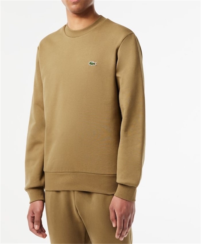 Lacoste SH9608 00 Brown Clothing Unisex Sweater