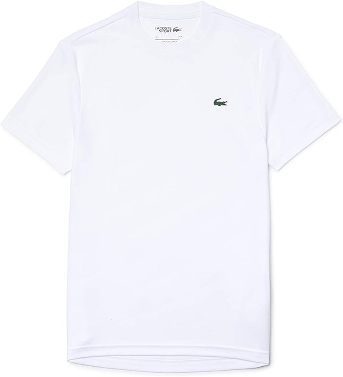 Lacoste TH3401 Bianco Abbigliamento Uomo T-Shirt