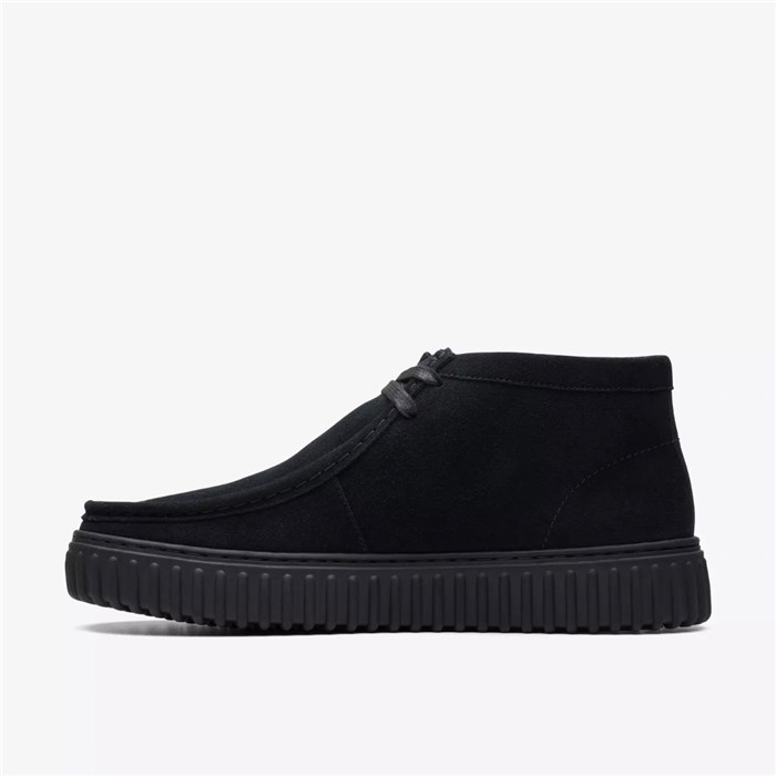 Clarks Torhill Hi Nero Scarpe Uomo Stivali Clarks Torhill Hi Nero Scarpe Uomo Stivali