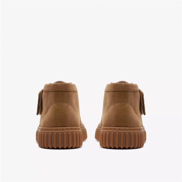 Clarks Torhill Hi Sabbia Scarpe Uomo Stivali