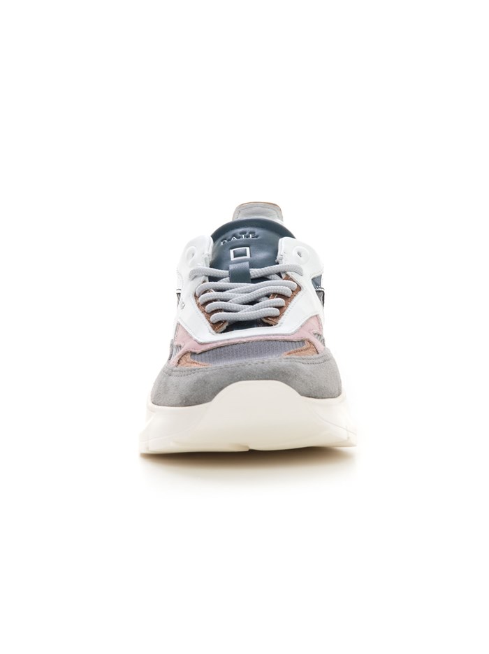 D.A.T.E. W371-FG-DR-GY Grey Shoes Woman Sneakers